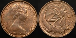 1968 2 cent ef