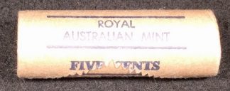 1982 5c royal Australian mint roll