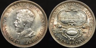 Australia 1927 canberra florin 2s about ef
