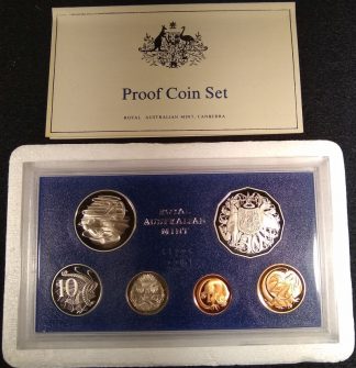 SIR HENRY PARKES NICE SET! 1996 Australian RAM PROOF COIN SET 
