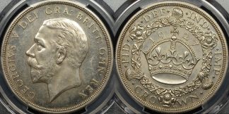 Great britain 1927 crown 5s km 836 PCGS PR62 proof