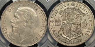 Great britain 1932 half crown 1 2 cr km 835 PCGS MS64 Choice Uncirculated