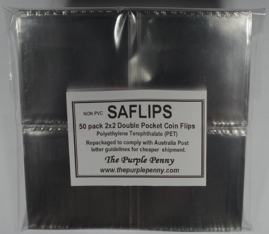 Saflips pack of 50 2×2 size use a saflip instead of a cardboard 2×2 universal one size fits most